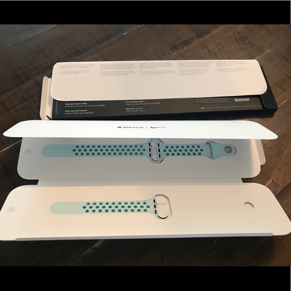 nike apple watch band teal